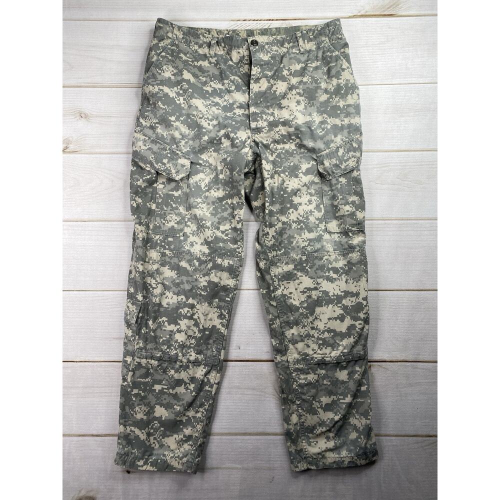 US Air Force ABU Camo Military Utility L Reg Digital Woodland Desert Cargo #2